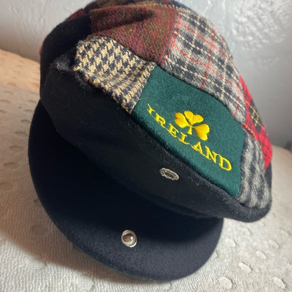 Vintage Ireland Irish Blessing Newsboy Wool Adjustable Made in Ireland - Picture 8 of 9